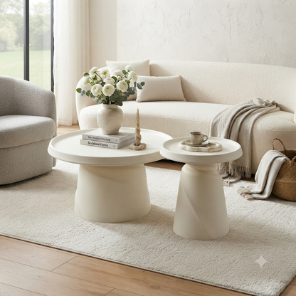 Full Aluminum Nesting Table Set