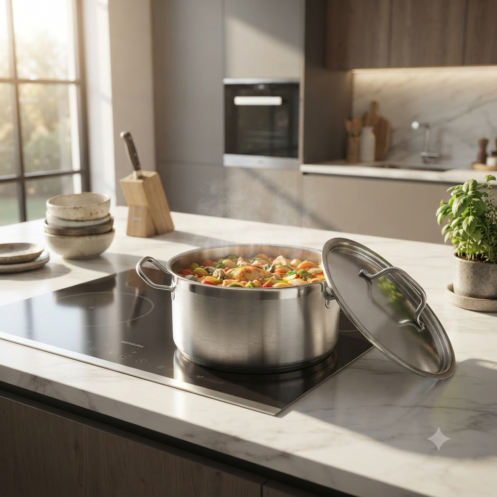 8L  BA SoulChef Casserole with  Lid HM-BA547