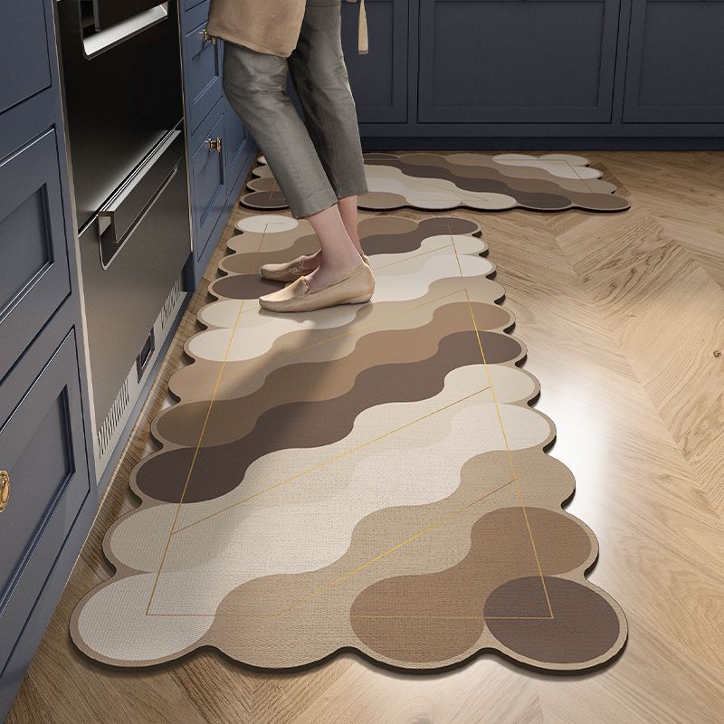 2pcs  kitchen waterproof mats