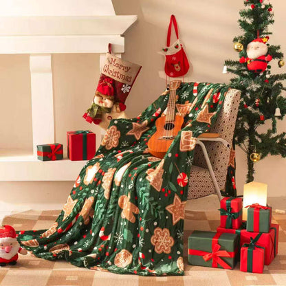 Christmas fleece blanket double sided 230Cm