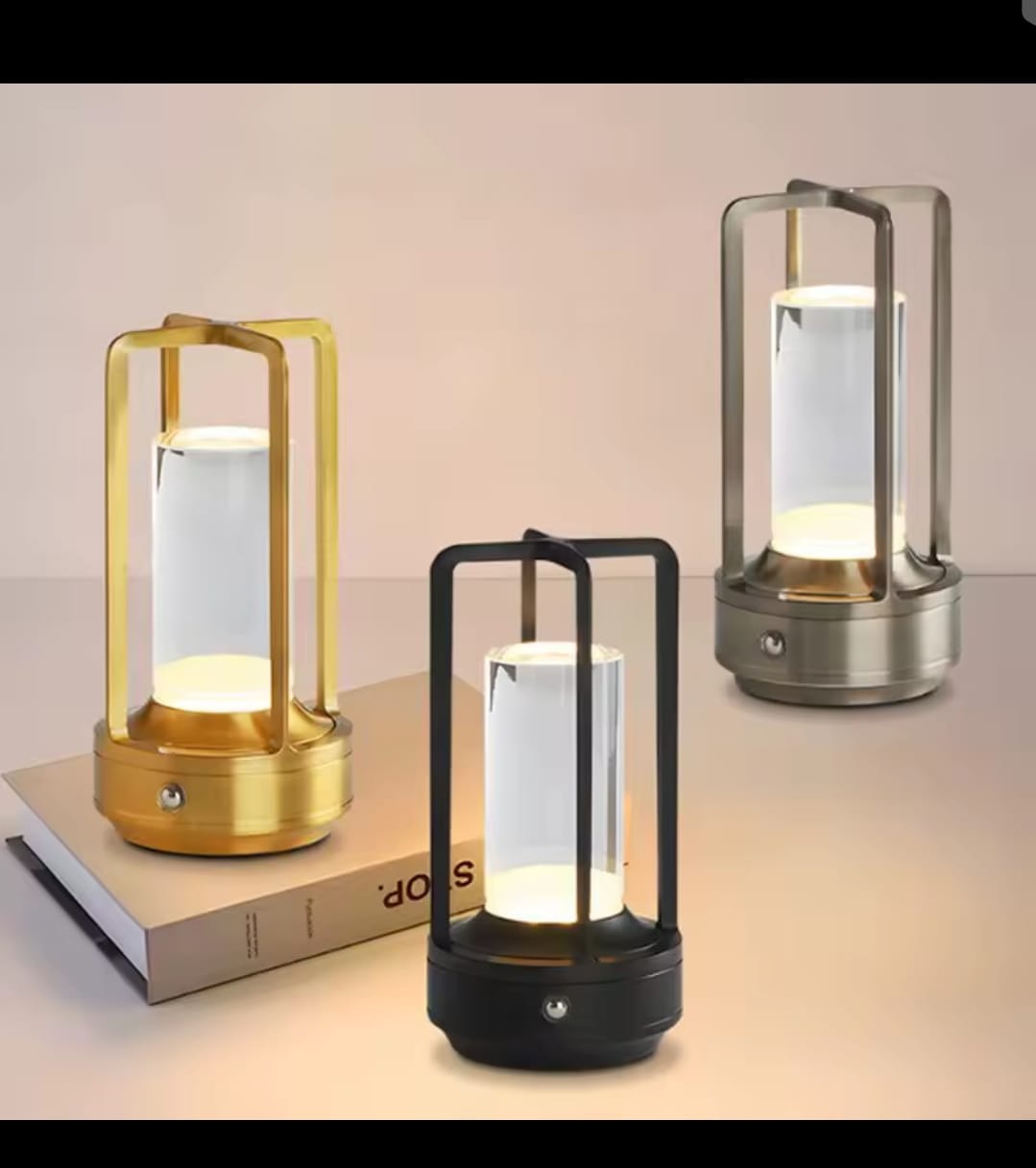Aluminium Alloy LED Crystal Lamp