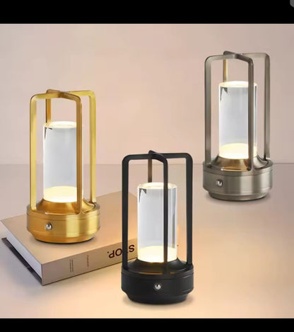 Aluminium Alloy LED Crystal Lamp