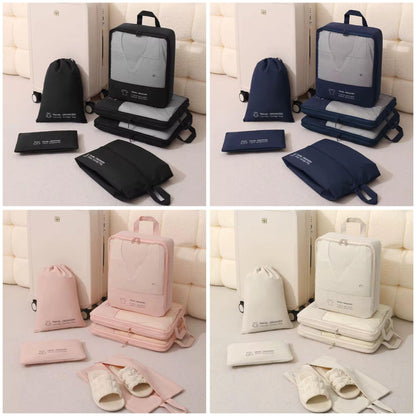 6Pc travel luggage organizer