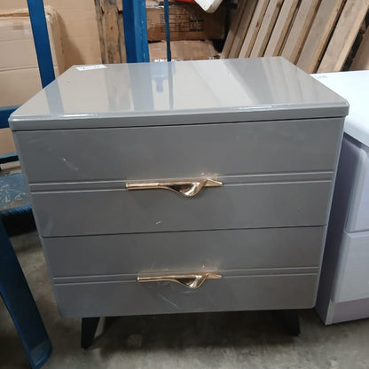 Grey Bedside Cabinet