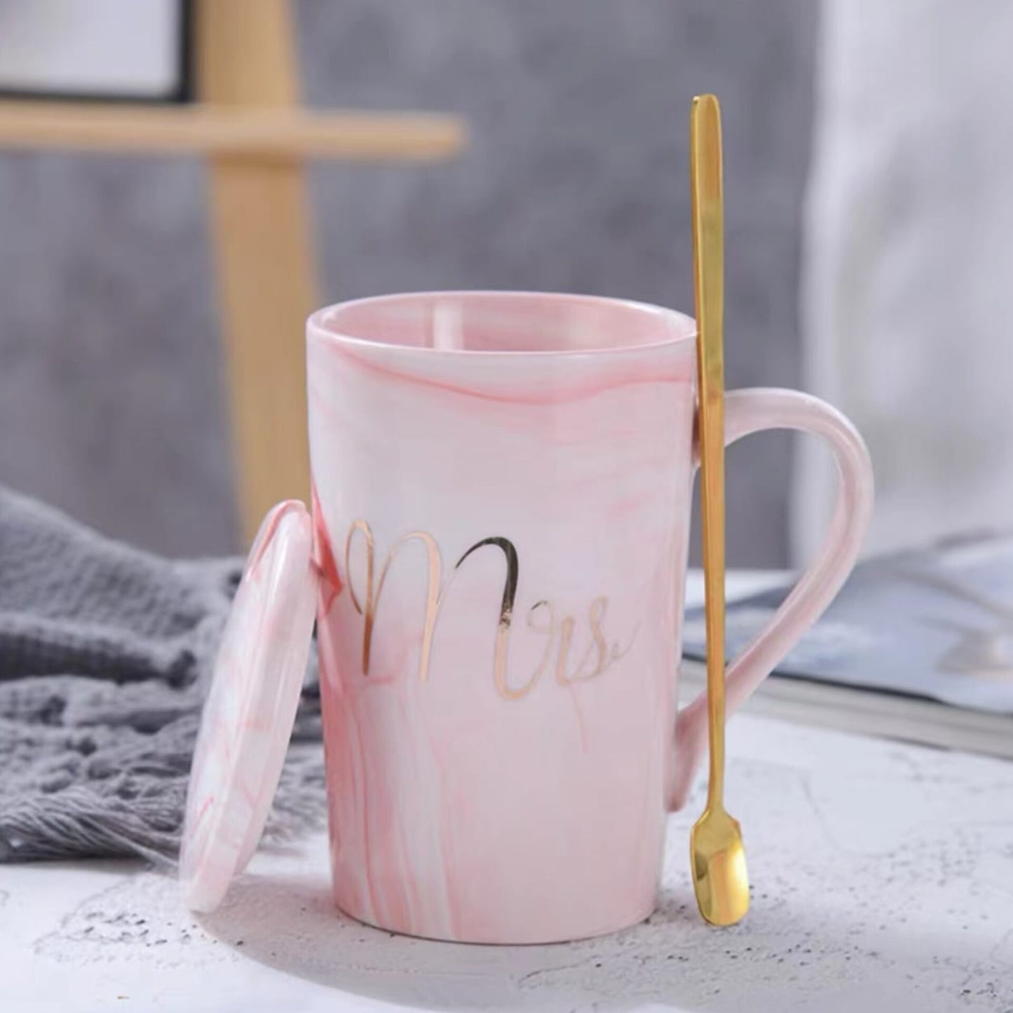 Mr and Mrs Mug Couple gift