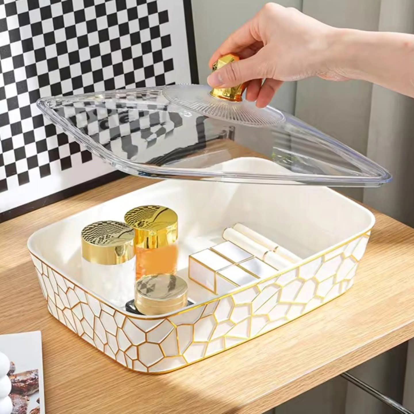 Melamine fruit serving tray