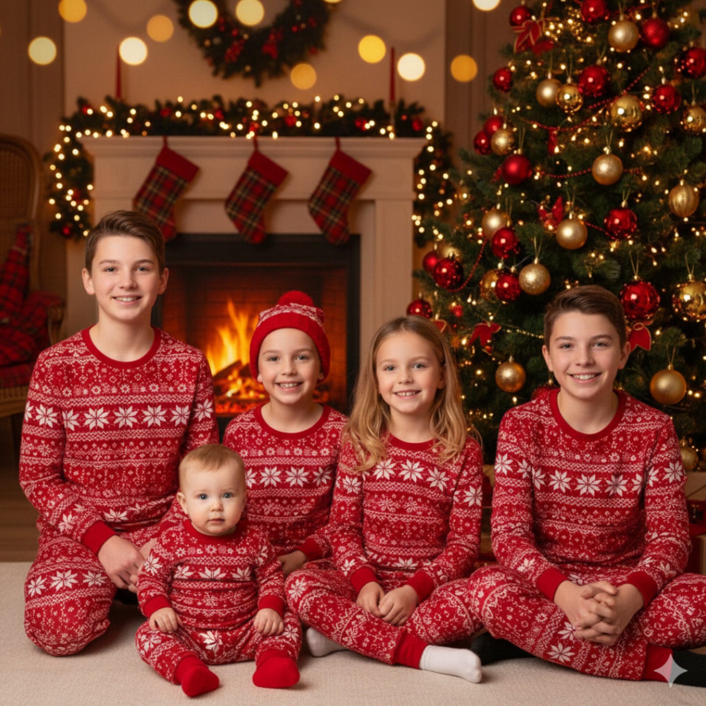 Unisex  matching Christmas pajama sets