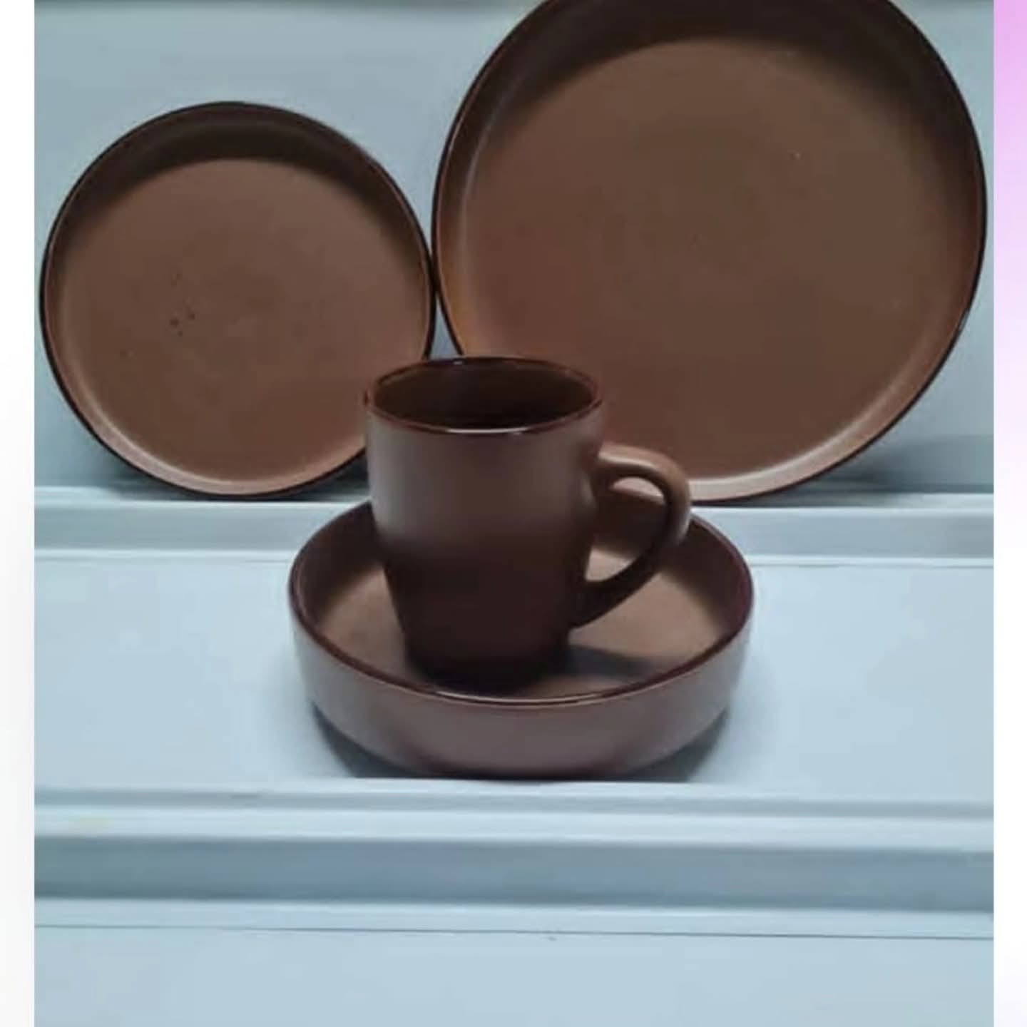 24Pc Ceramic Dinner Sets Dinnerware