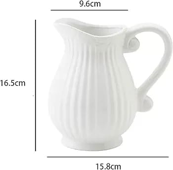 White vase decor