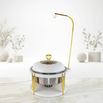 10L Round Chafing Dish Buffet Food Warmer