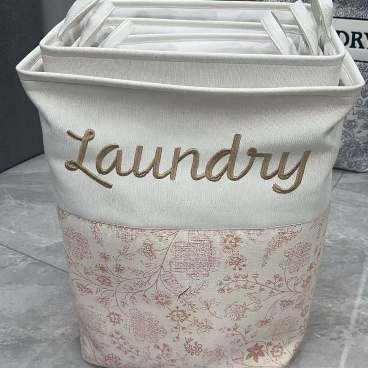 Large capacity laundry basket hamper