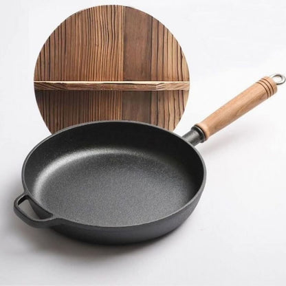 25cm Thickened Cast Iron Frying Pan