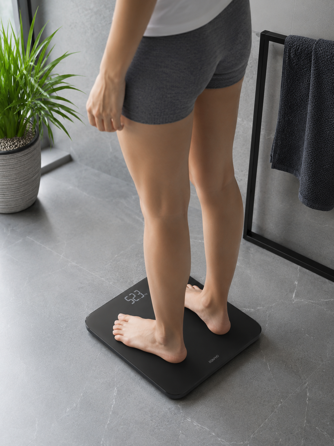 Brabantia Renew Digital Bathroom Scale Dark Grey 20462/280122