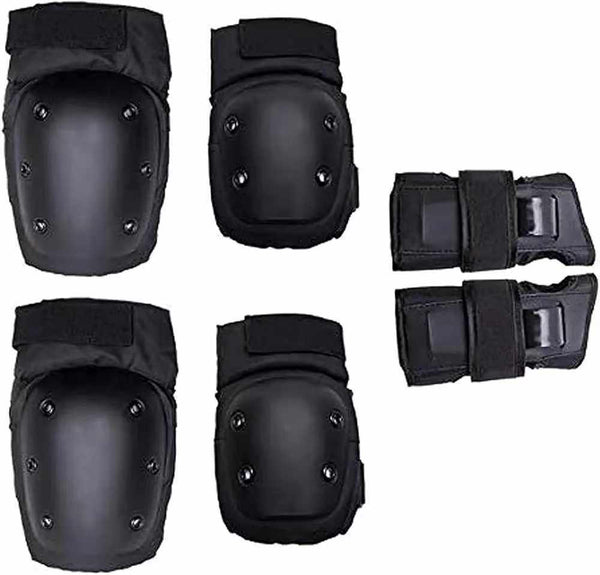 6 in 1 Adult  Teen  Skating Protective Gear Set