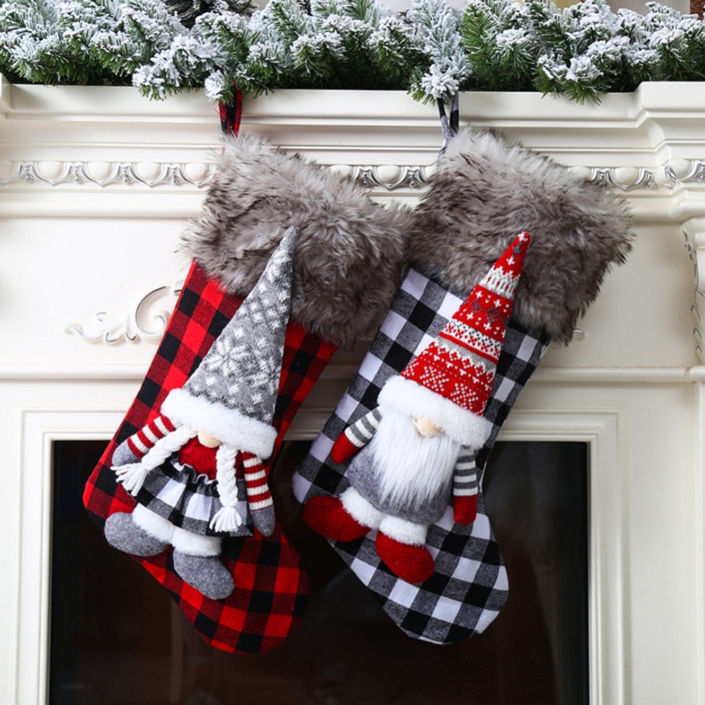 Christmas decor socks