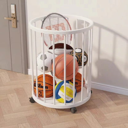 Multifunctional Laundry  Storage Basket with metal Frames/ Toy Basket