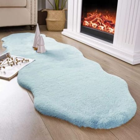 Soft fur carpet