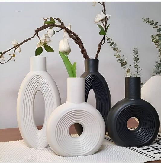 2Pc decorative vase set