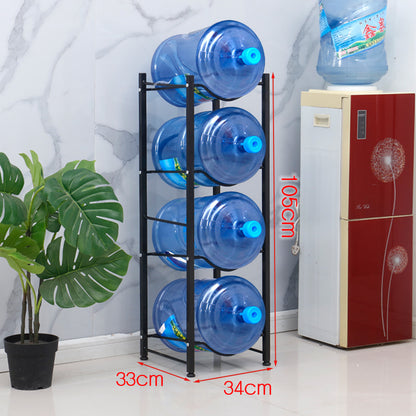 4 Layer water bottle storage rack