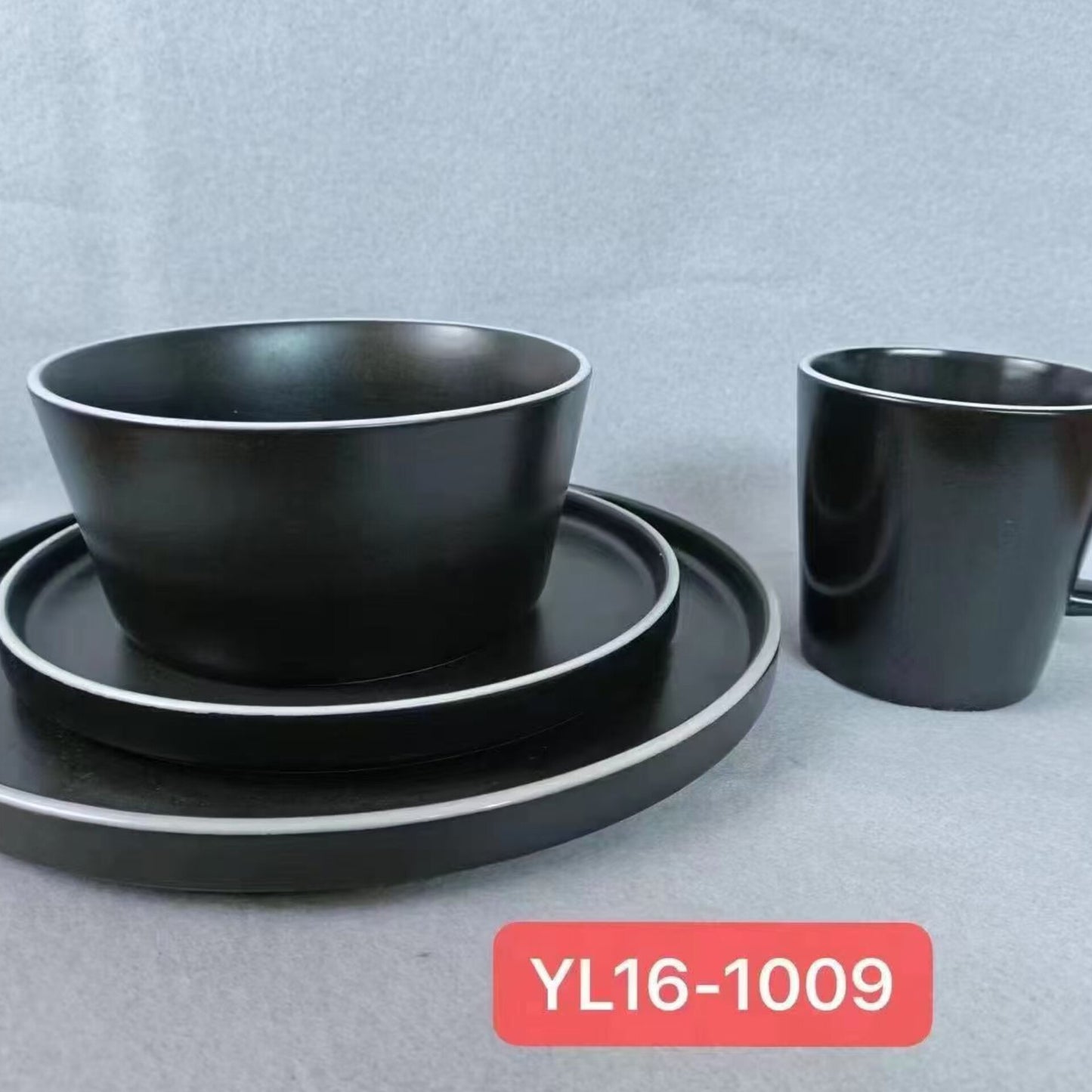 24 Pcs Matte Dinner Set