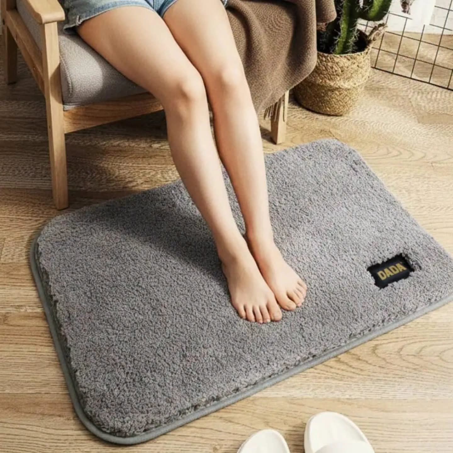 Fluffy Bathroom Mat