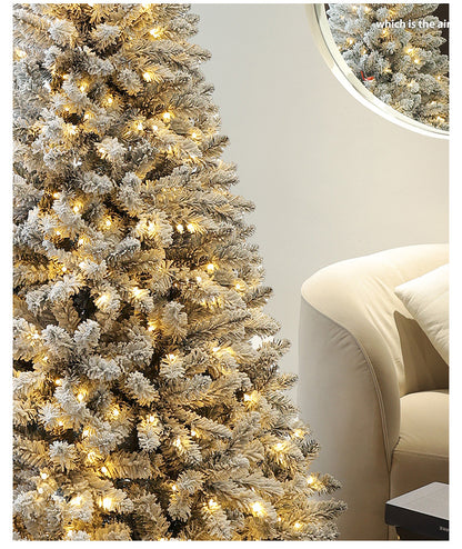 Snow Flocked Christmas Tree