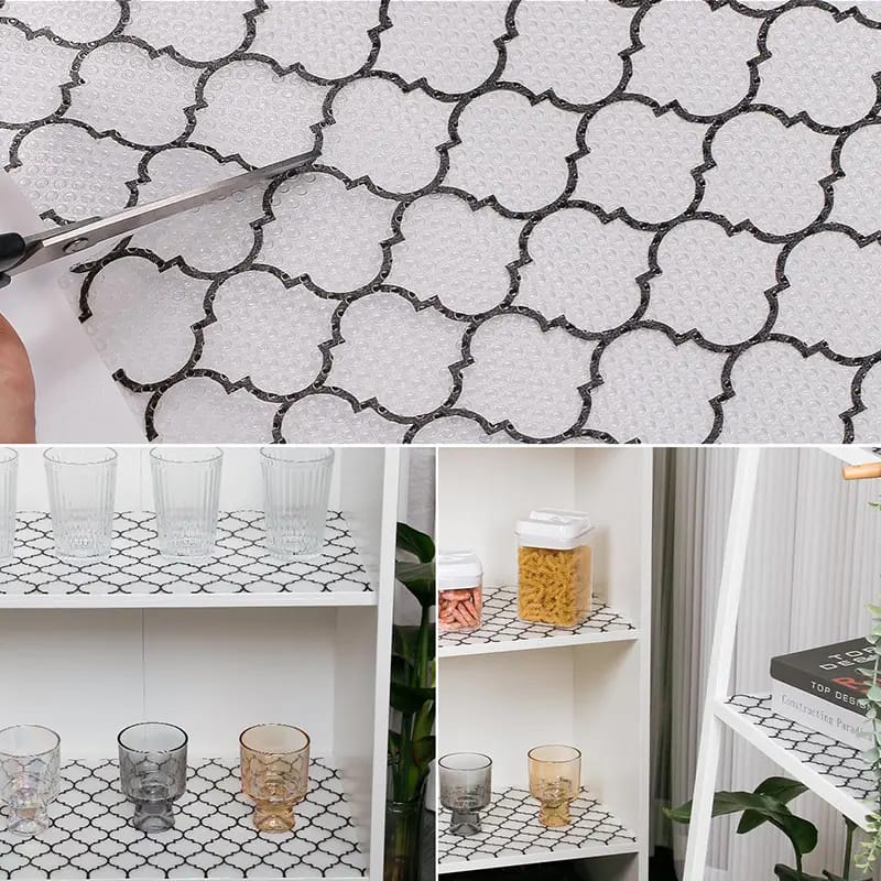 Patterned Drawer and Cupboard Shelf Liner Mat