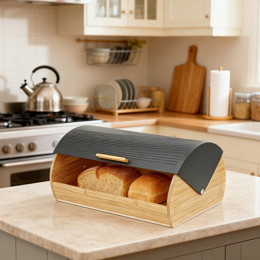 Bamboo Bread Box