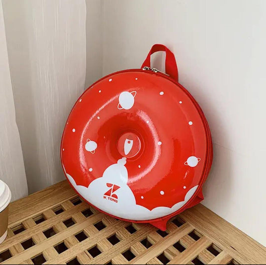 Donought shaped bacpack