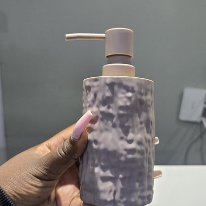 Stone Textured Soap Dispenser