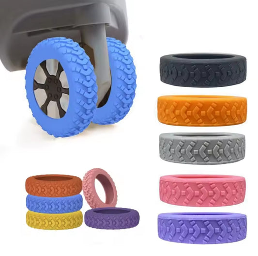 4Pcs suitcase wheel protectors