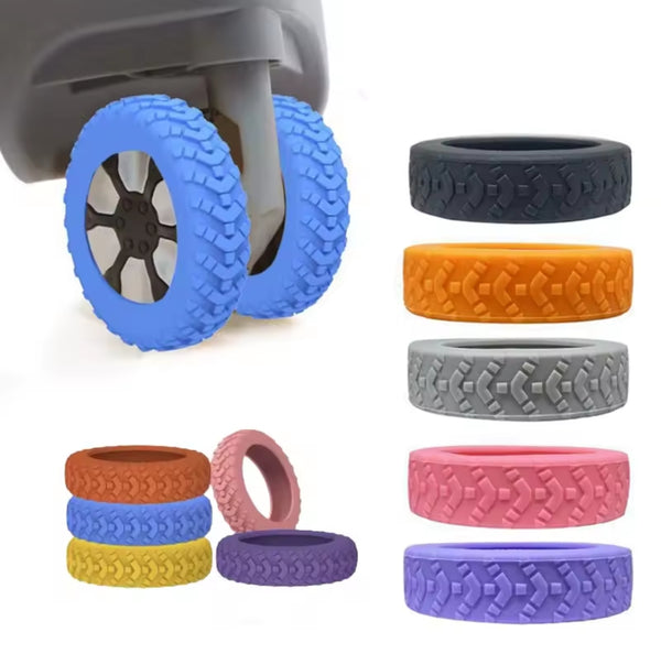 4Pcs suitcase wheel protectors