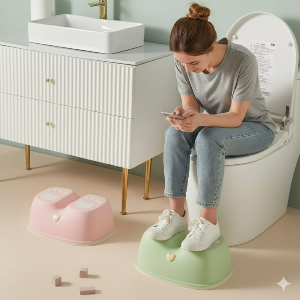 Toilet feet stool
