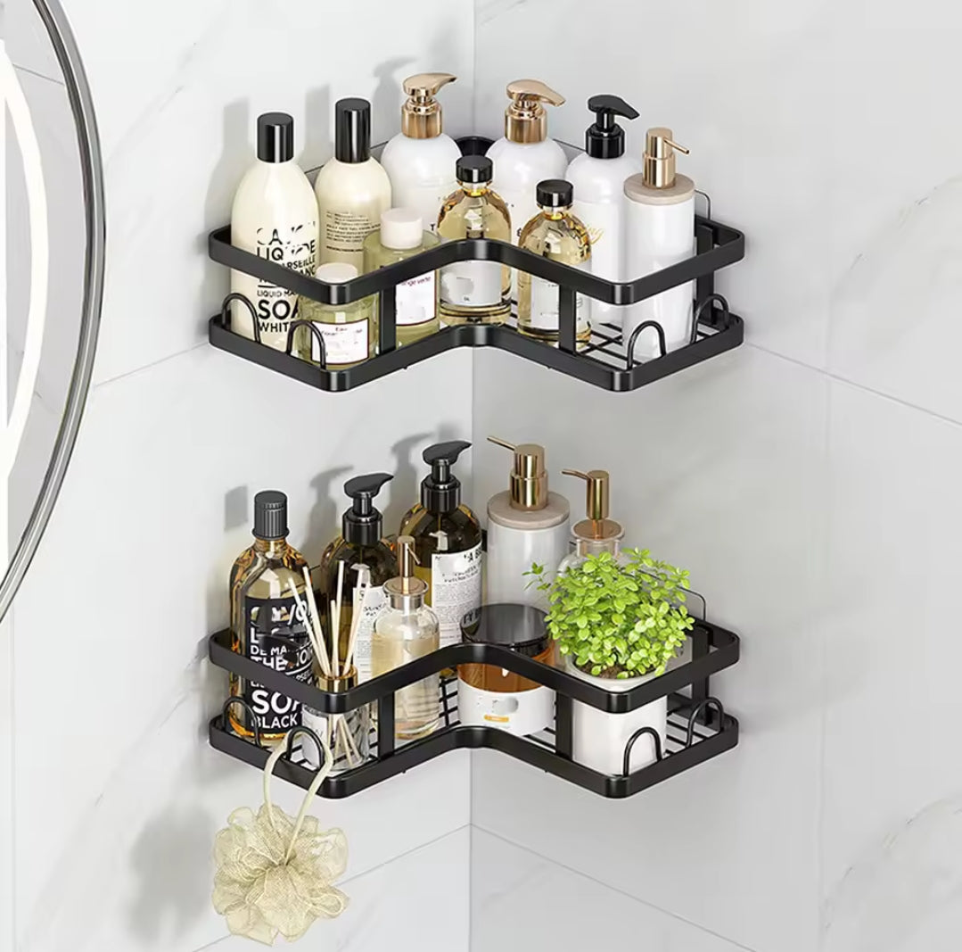 2pcs corner multipurpose caddy set