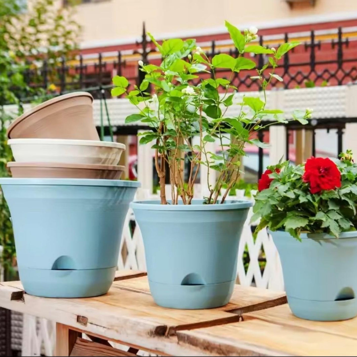 Plastic Flower Pot Planter
