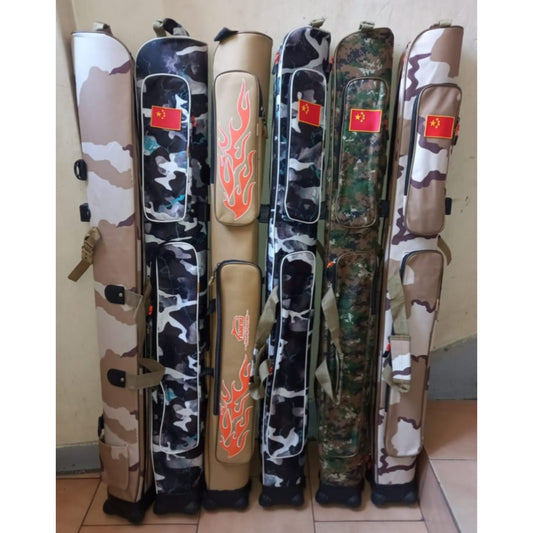 Fishing rod carrier bag case