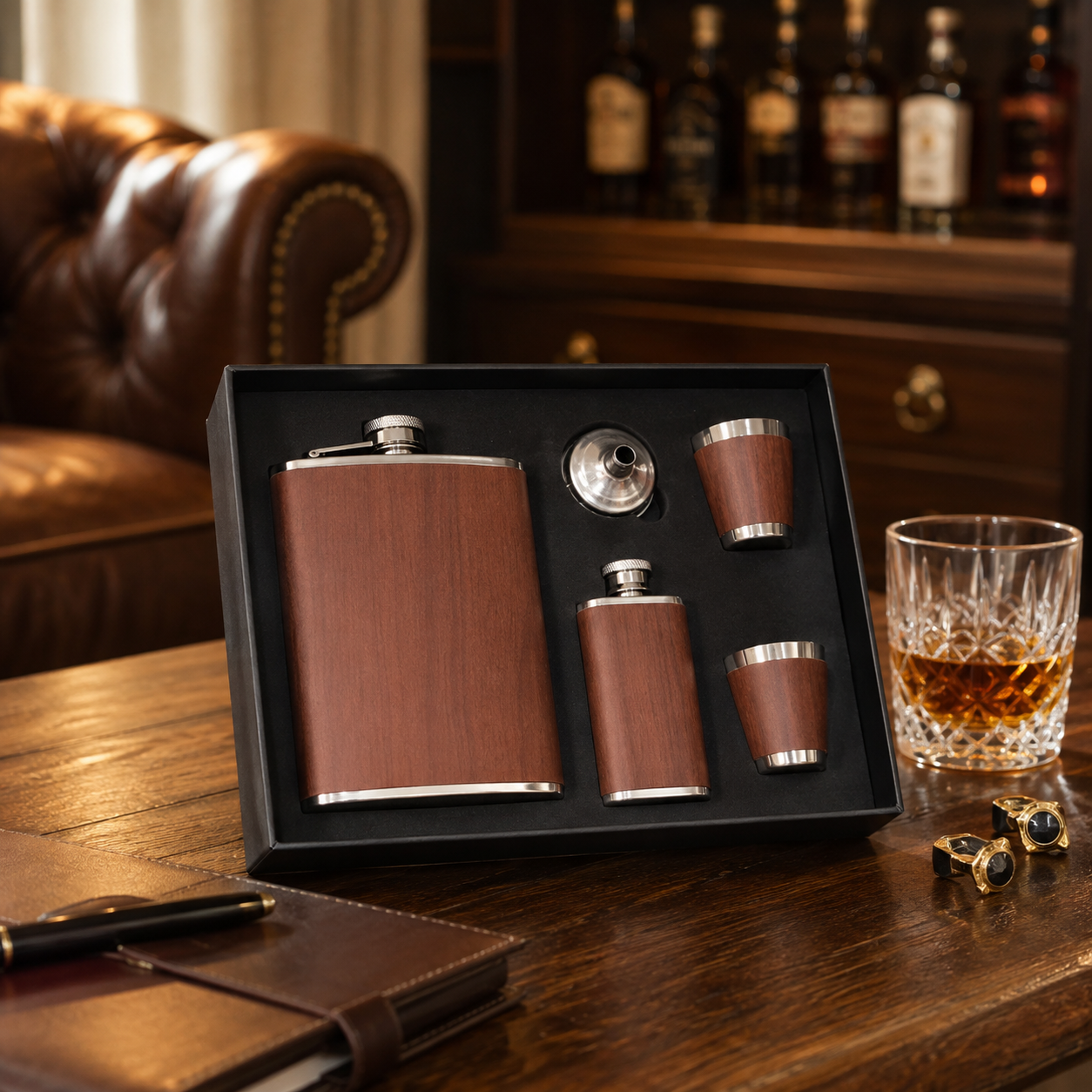 Whiskey Accessories Set