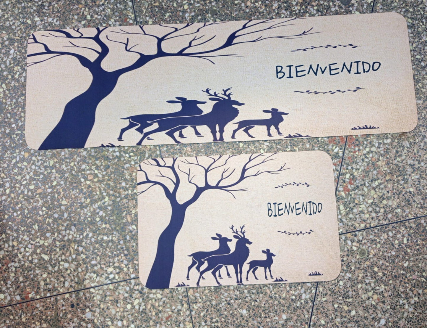 2pc kitchen absorbent mat