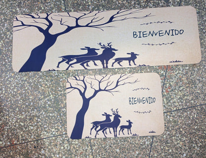 2pc kitchen absorbent mat