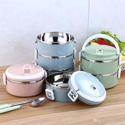 2 Layer thermal lunch box