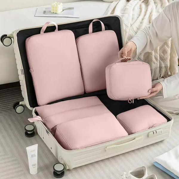 6pc  luggage travel bags