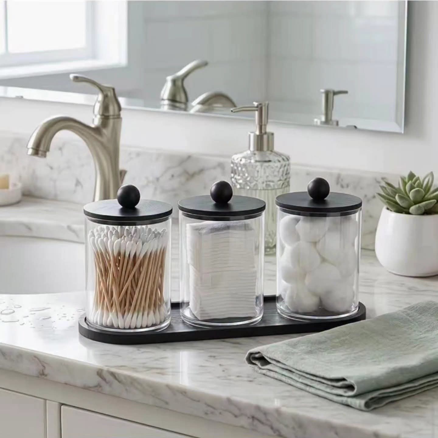 3 Pack Bathroom Organizer Set