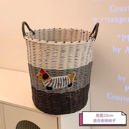 Rattan Laundry And Multipurpose Basket