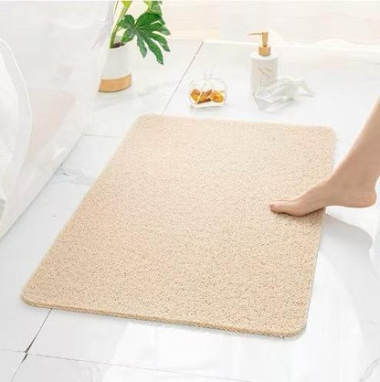 Anti-Slip rubber bottom bathroom mat