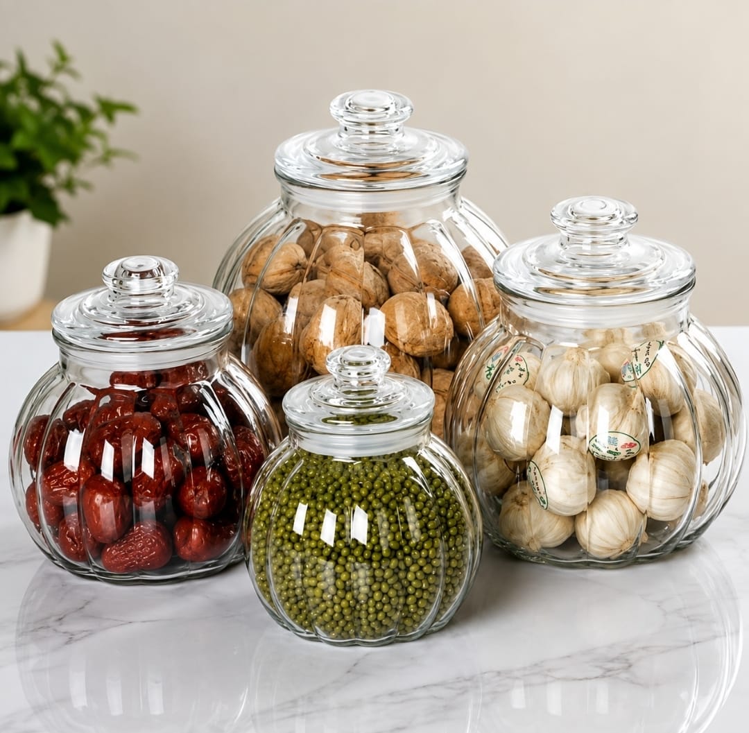 Glass Airtight Cereal Containers