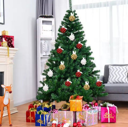 10pc Christmas tree cherry berry hanging decor