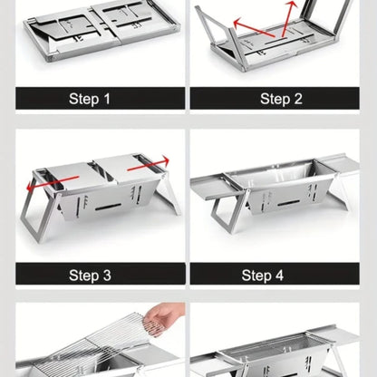 Stainless Steel Barbecue Grill