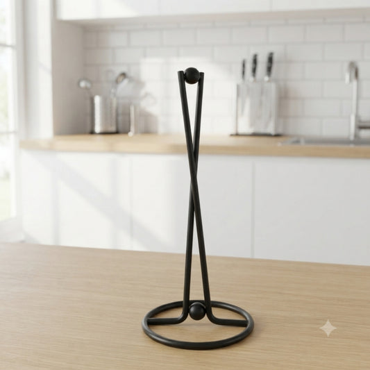 Vertical Iron Paper Towel Holder