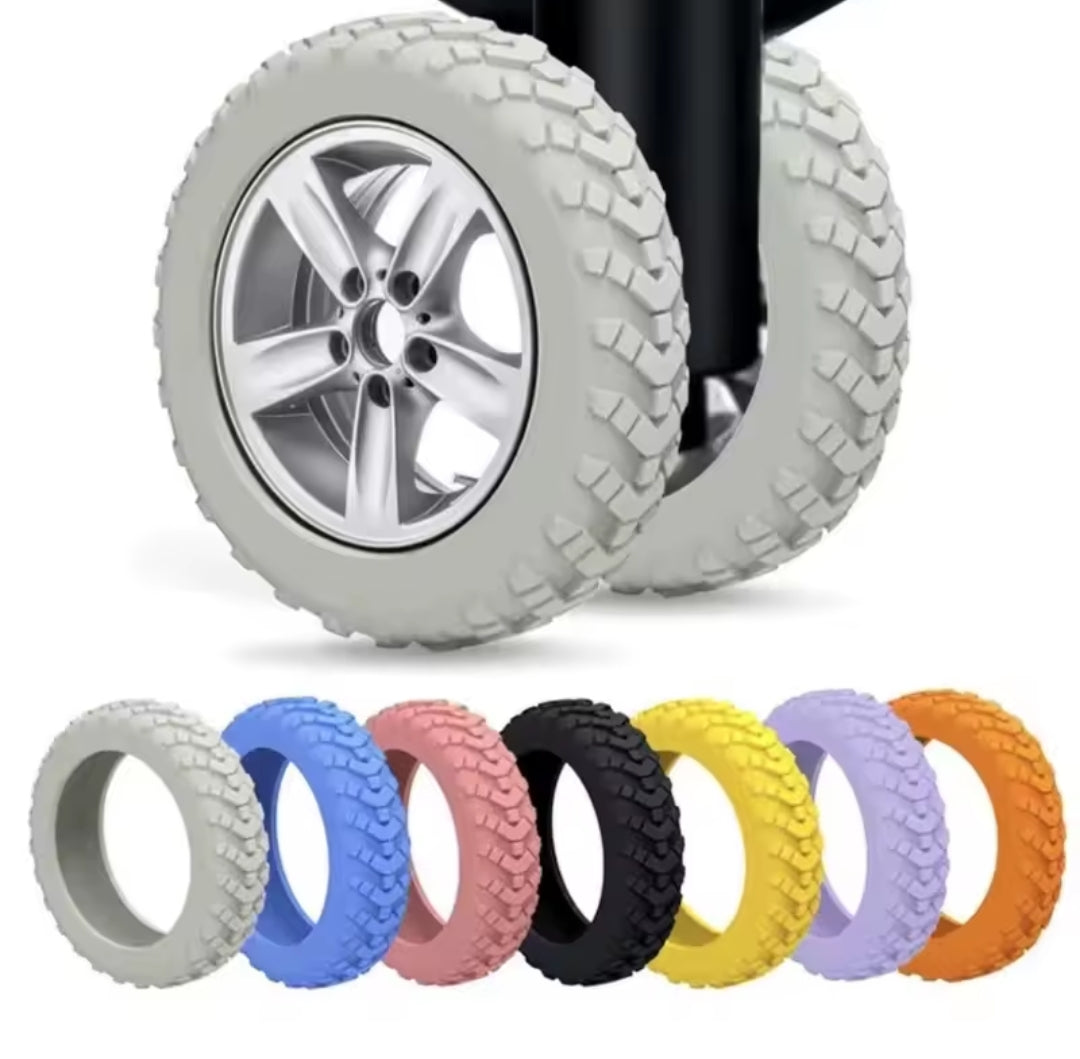 4Pcs suitcase wheel protectors