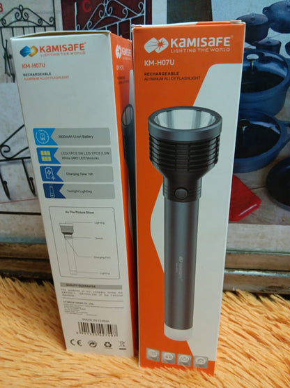 Rechargeable emergency torch